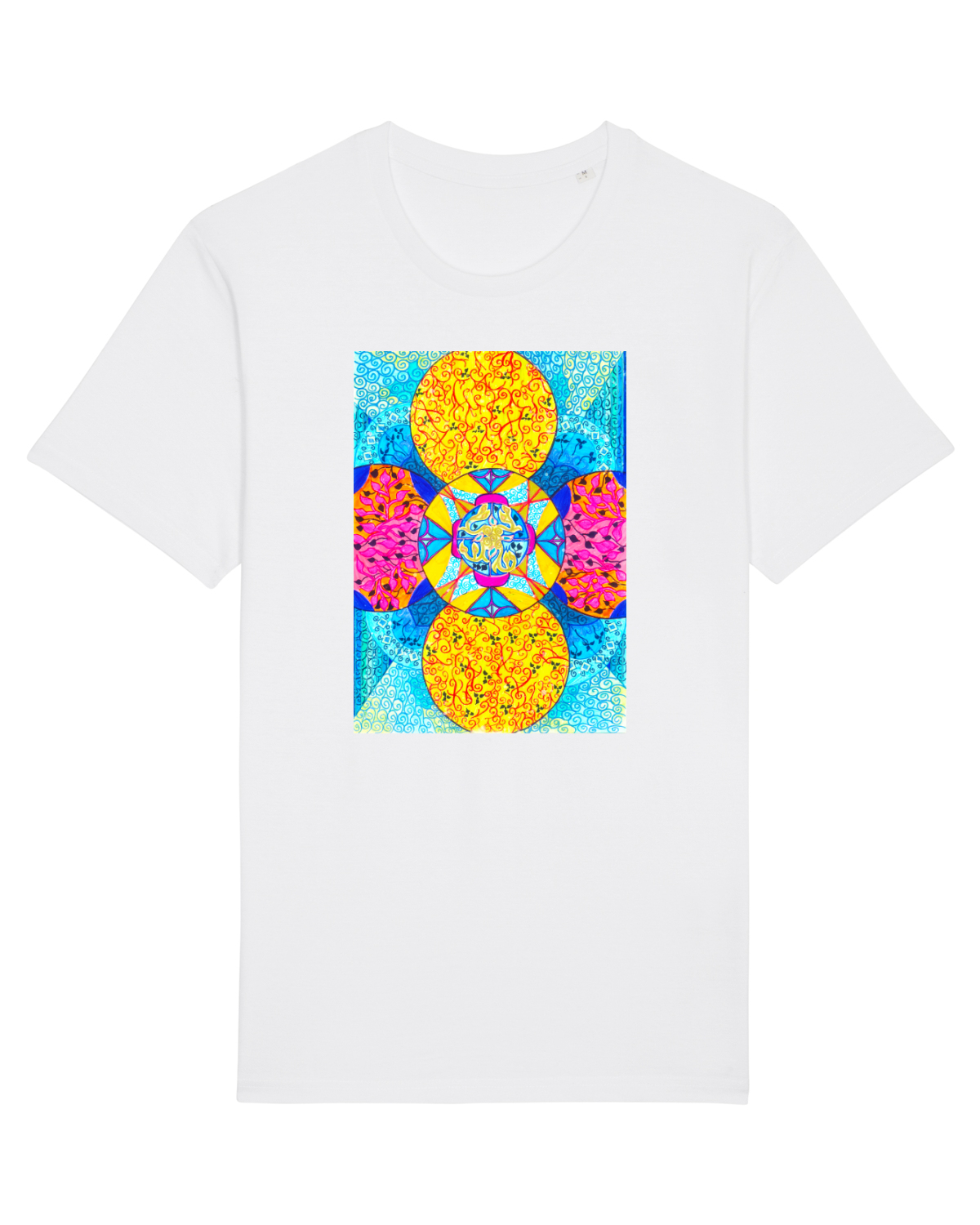 Tricou mânecă scurtă Unisex Rocker White