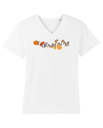 Toamna Tricou mânecă scurtă guler V Bărbat Presenter