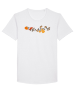 Toamna Tricou mânecă scurtă guler larg Bărbat Skater