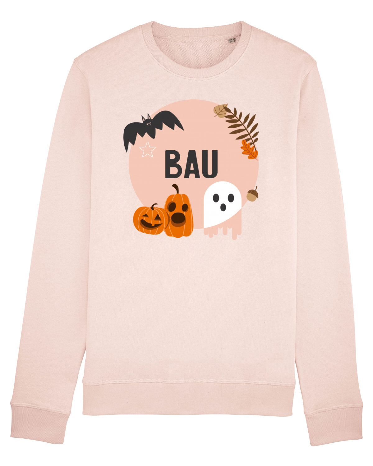 Bluză mânecă lungă Unisex Rise Candy Pink