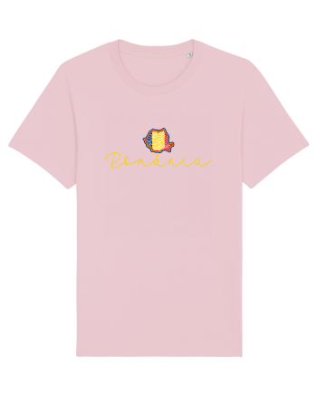 Romania Harta Tricolora Cotton Pink