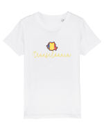 Transilvania Romania Harta Tricolora Tricou mânecă scurtă  Copii Mini Creator