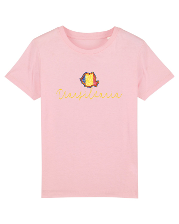 Transilvania Romania Harta Tricolora Cotton Pink
