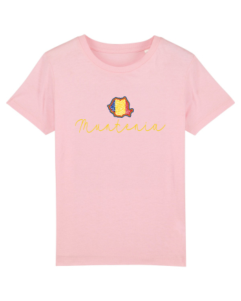 Muntenia Romania Harta Tricolora Cotton Pink