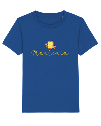 Muntenia Romania Harta Tricolora Majorelle Blue