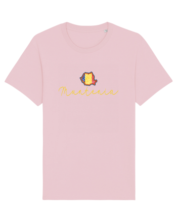 Muntenia Romania Harta Tricolora Cotton Pink