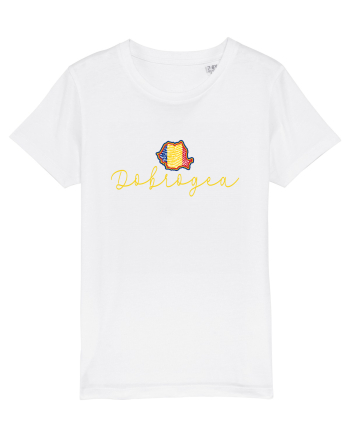 Dobrogea Romania Harta Tricolora White