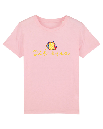 Dobrogea Romania Harta Tricolora Cotton Pink