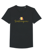 Dobrogea Romania Harta Tricolora Tricou mânecă scurtă guler larg Bărbat Skater