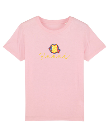 Banat Romania Harta Tricolora Cotton Pink