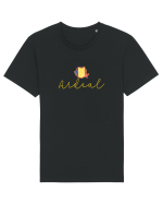 Ardeal Romania Harta Tricolora Tricou mânecă scurtă Unisex Rocker