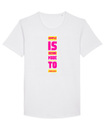inspiro #23 Tricou mânecă scurtă guler larg Bărbat Skater
