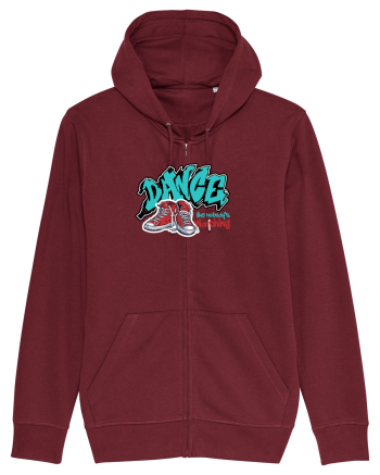 dance shoes Burgundy