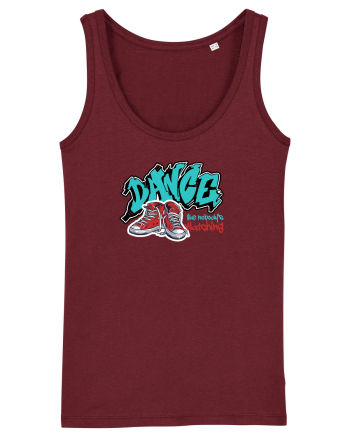dance shoes Burgundy