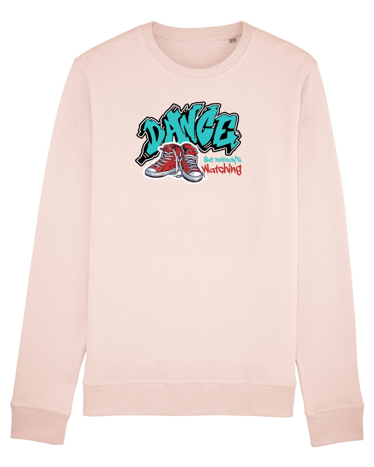 Bluză mânecă lungă Unisex Rise Candy Pink