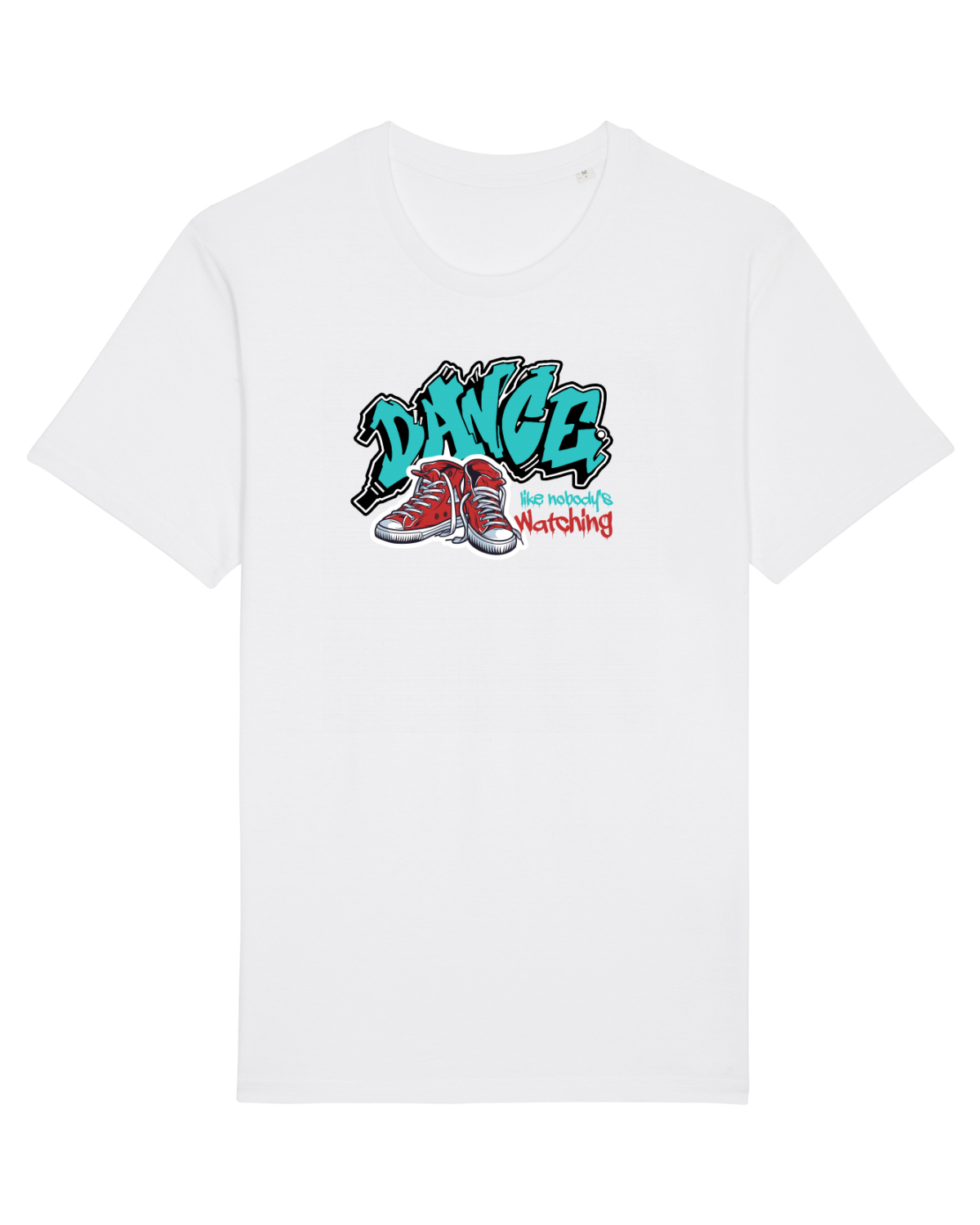 Tricou mânecă scurtă Unisex Rocker White