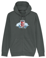 j-coke Hanorac cu fermoar Unisex Connector