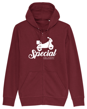 Special delivery scooter Burgundy