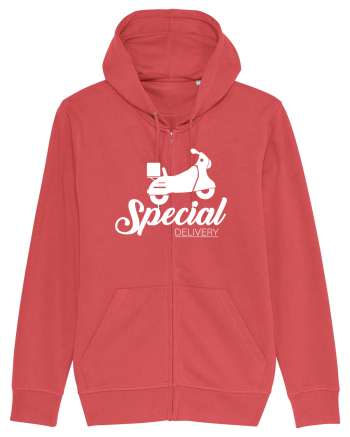 Special delivery scooter Carmine Red