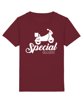 Special delivery scooter Burgundy