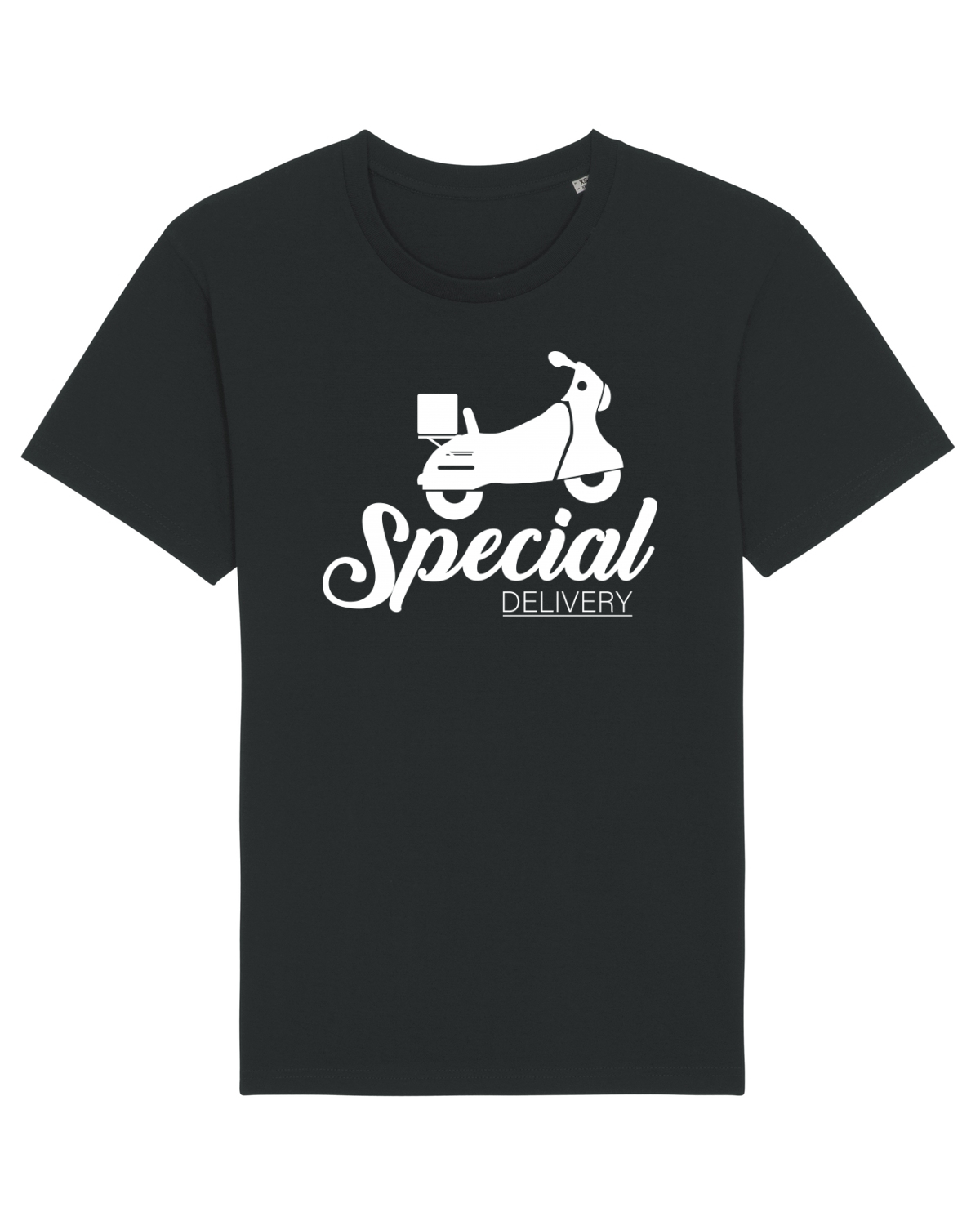 Tricou mânecă scurtă Unisex Rocker Black