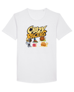 crazy racers Tricou mânecă scurtă guler larg Bărbat Skater