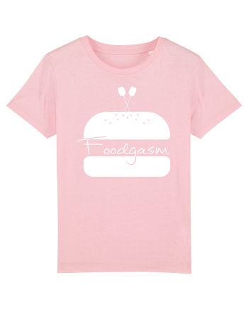 Foodgasm burger Cotton Pink
