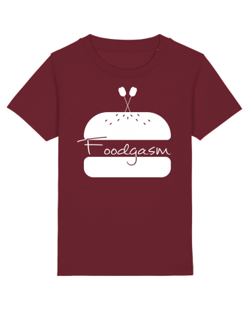 Foodgasm burger Burgundy
