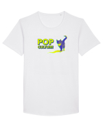 pop-cat Tricou mânecă scurtă guler larg Bărbat Skater
