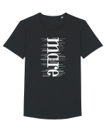 Mare scofală Tricou mânecă scurtă guler larg Bărbat Skater