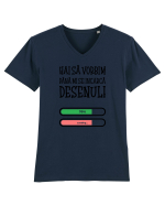 Hai sa vorbim Tricou mânecă scurtă guler V Bărbat Presenter