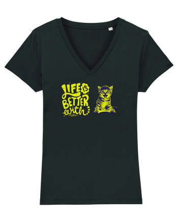 life with a cat Black