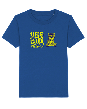 life with a cat Majorelle Blue