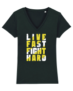 Inspiro #24 Tricou mânecă scurtă guler V Damă Evoker