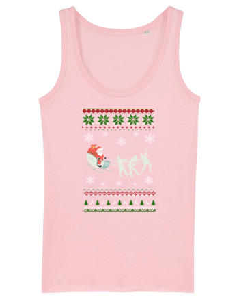 Mos Craciun cu zombi Cotton Pink