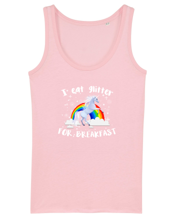 I eat glitter for breakfast Cotton Pink