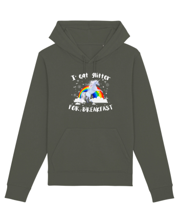 I eat glitter for breakfast Khaki