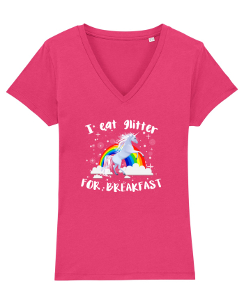 I eat glitter for breakfast Raspberry
