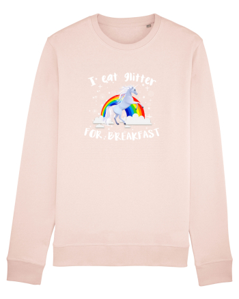 I eat glitter for breakfast Candy Pink