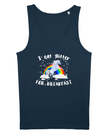 I eat glitter for breakfast Navy