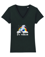 I'm magical Tricou mânecă scurtă guler V Damă Evoker