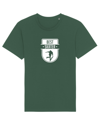 Cool Skateboarding Gift - Best Skater Badge Bottle Green
