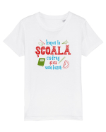 Inapoi la scoala Tricou mânecă scurtă  Copii Mini Creator