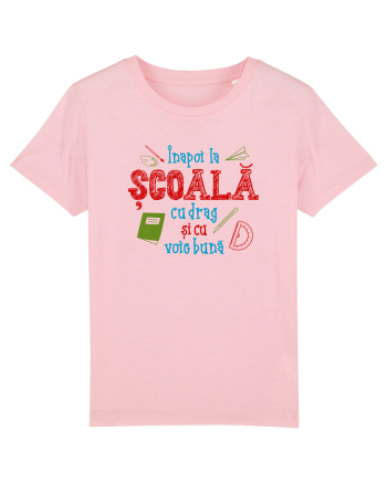 Inapoi la scoala Cotton Pink