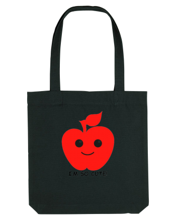 Cute Apple Design Black