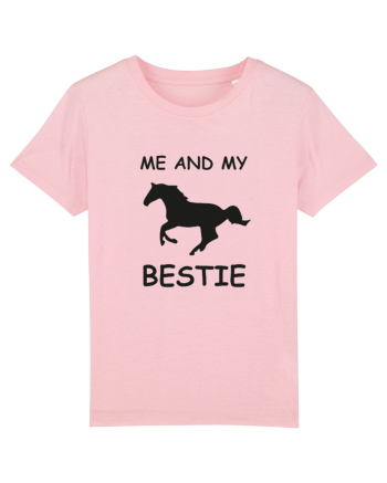 Horse Design Cotton Pink
