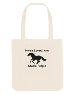 Horse Lover Black Design Sacoșă textilă