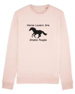 Horse Lover Black Design Bluză mânecă lungă Unisex Rise