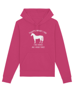 I Ride Horses Grey Design Hanorac Unisex Drummer