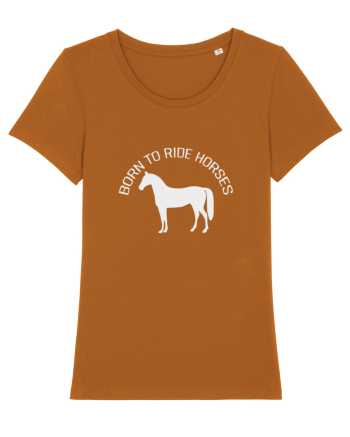 Born to Ride Grey Design Roasted Orange